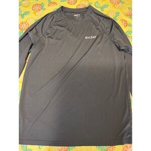 Gorpcore Mens Baleaf Athletic Long Sleeve‎ Shirt M Gray